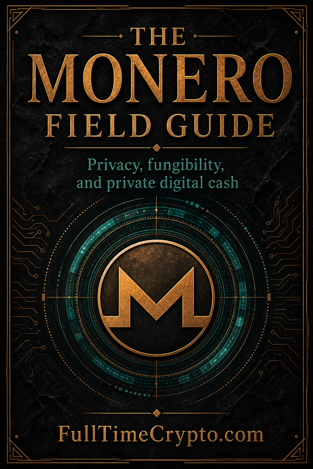 The Monero Field Guide front cover